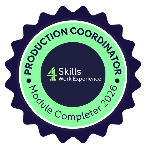 Badge for Production Coordinator Completer